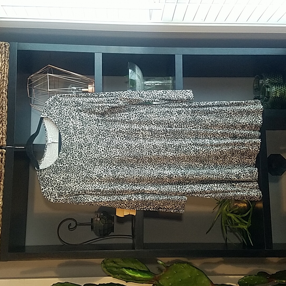 Old Navy animal print swing dress